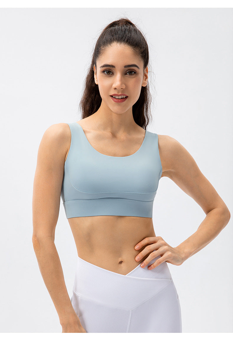 Stilla | Strength One Piece Sports Bra Fastkopplende Yoga Vest Med Spænde Og Stødabsorption for Kvinder