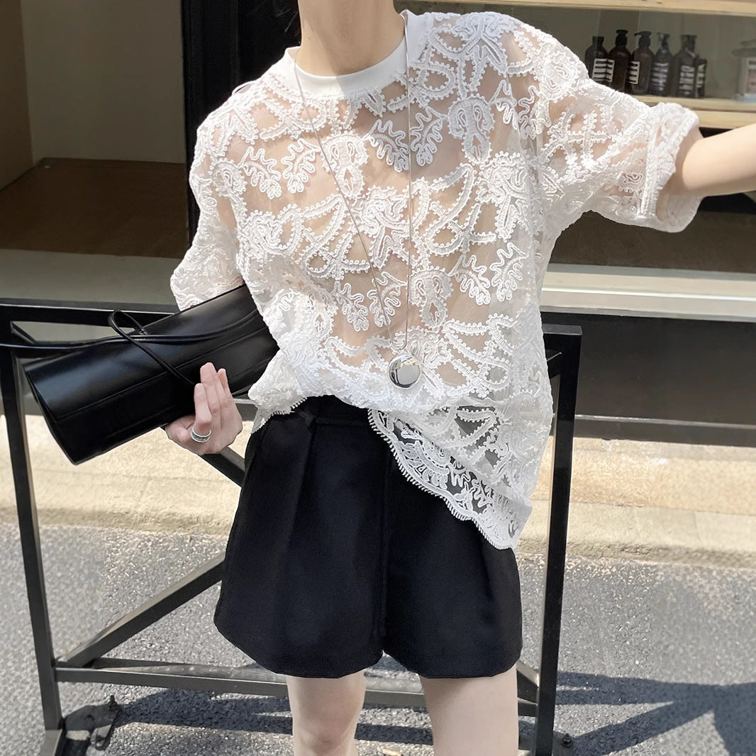 Dame afslappede Chino-shorts med elastisk talje Stilla