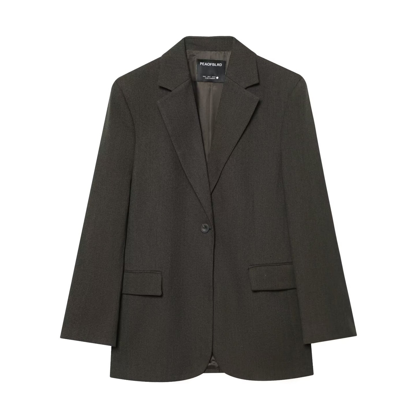 Dame elegant blazer med diskret snit Stilla