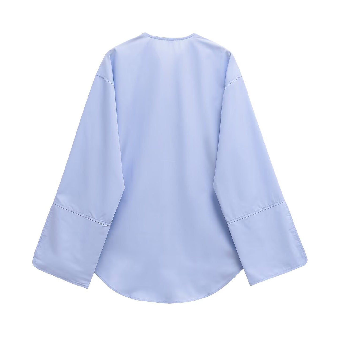 Dame Afslappet Fit Langærmet Bluse Stilla