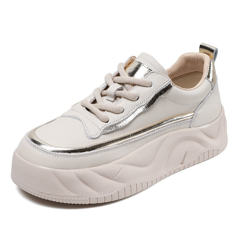 Dame Stilfulde Hævede Platform Sneakers Stilla