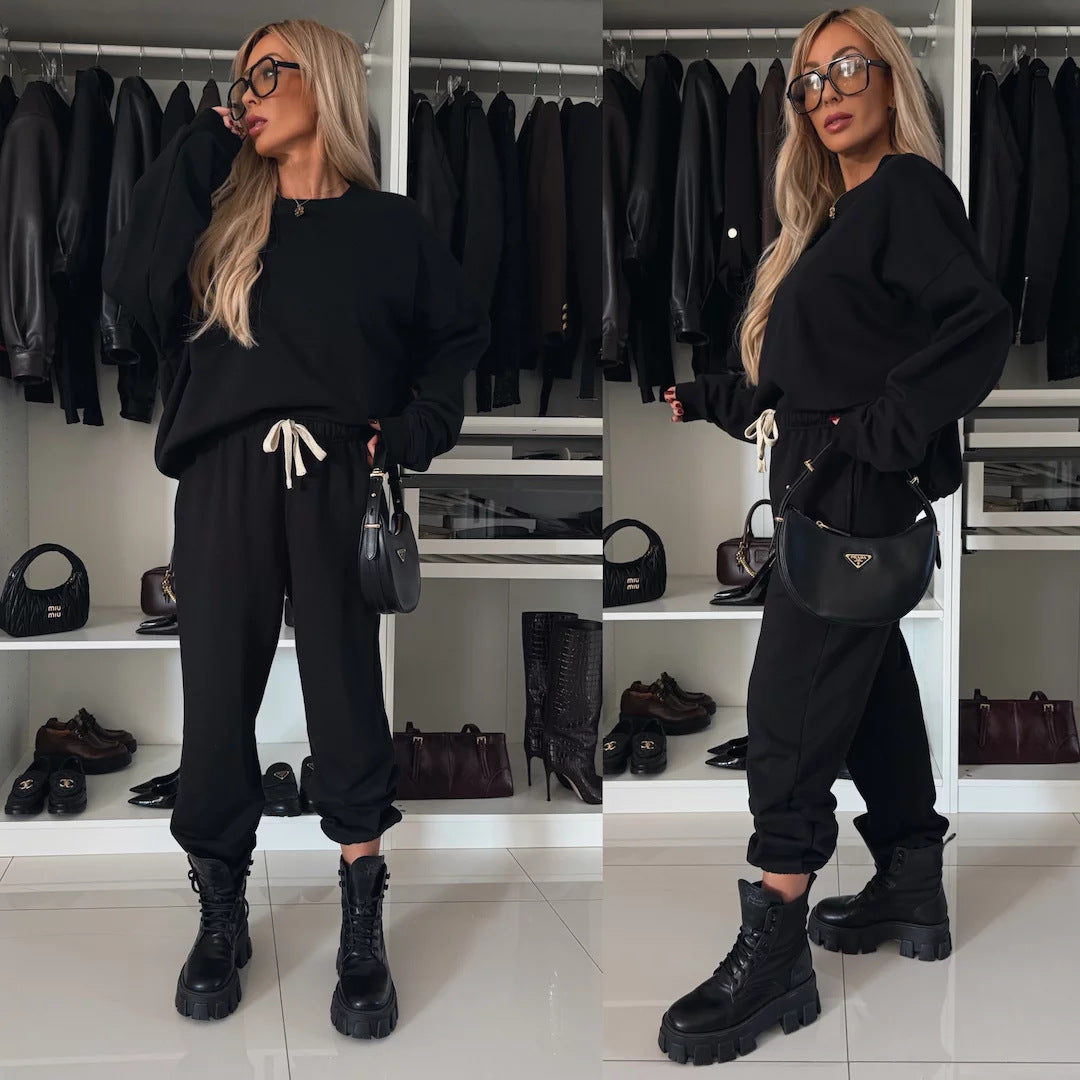 Dame afslappet og komfortabel fritidssweat-set Stilla