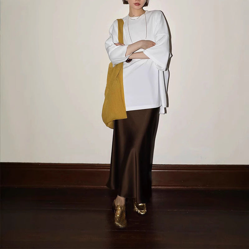 Dame afslappet oversized T-shirt Stilla