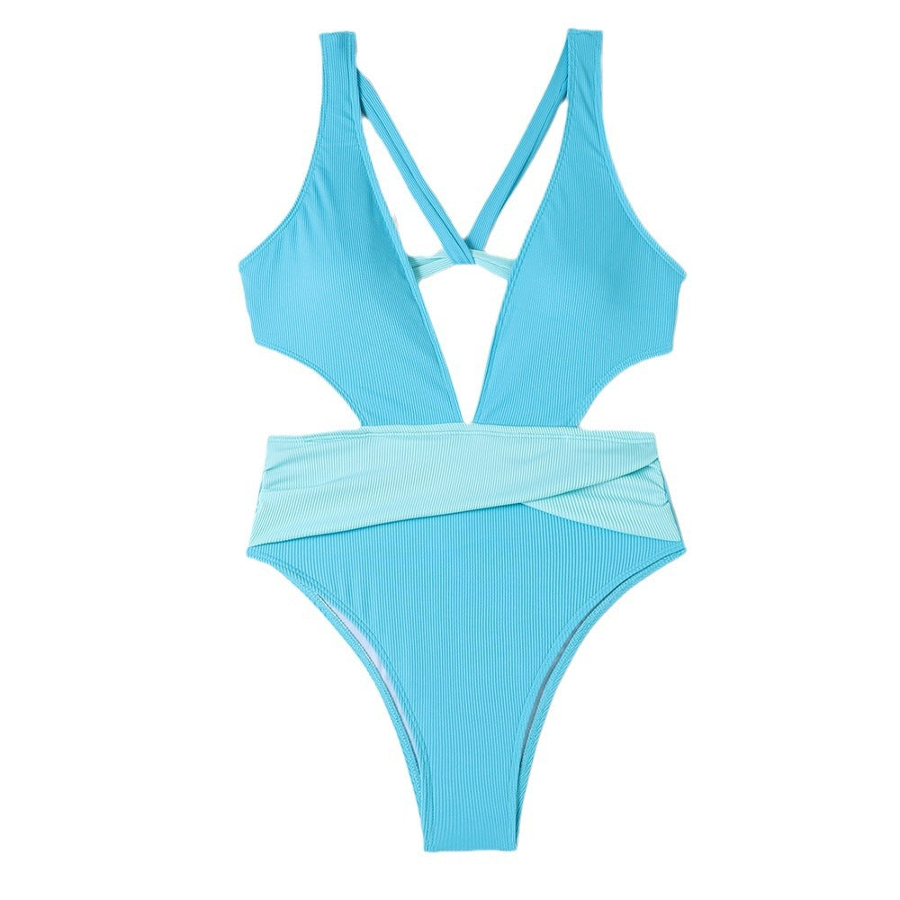 Dame Cut-Out Sporty Én-stykke Badedragt Stilla