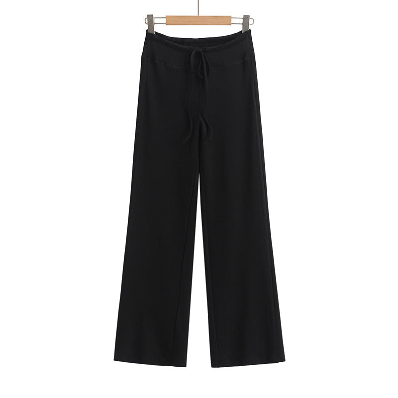 Dame afslappet bred sportbukser med justerbar snørehals og åndbart stof Stilla