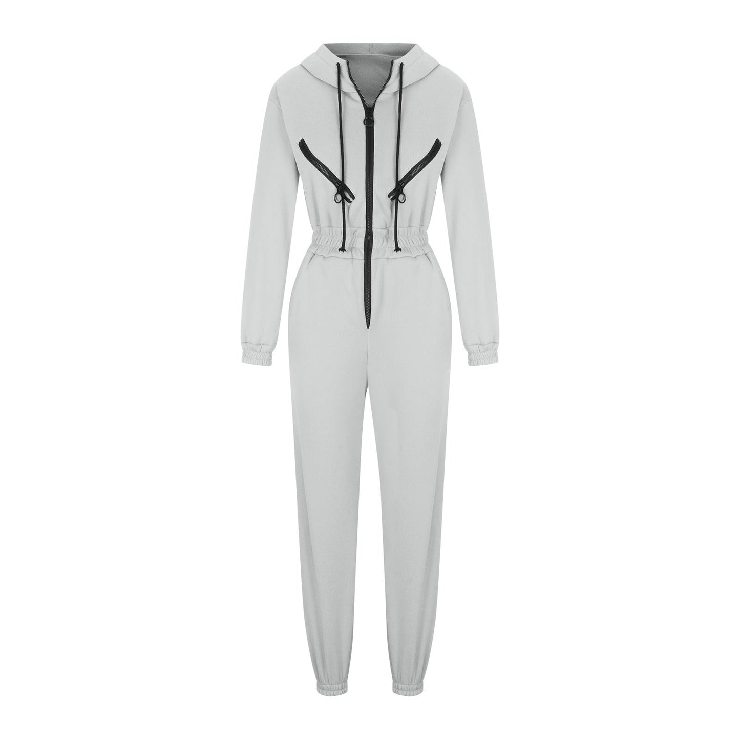 Stilla | Trendy Kvinders Hættetrøje Jumpsuit Sæt