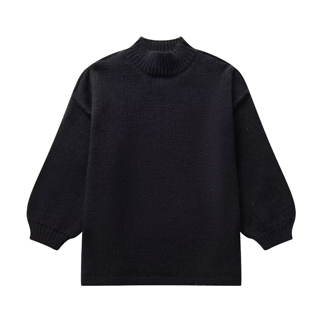 Femme Textured Knit Sweater Stilla