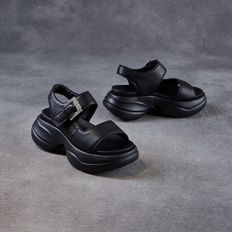 Dame Åbne Tæer Justerbare Spænde Sandaler Stilla