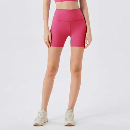 Stilla | Sense Antibakterielle Høj Talje Yoga Shorts Kvinders Formende Sports Løb Fitness Shorts