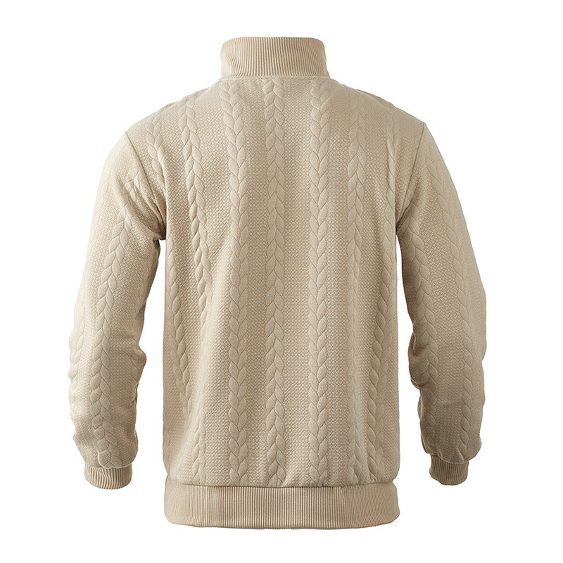 Stilla | Pullover med Kvart Lynlås Stilfuld Komfort til Enhver Lejlighed