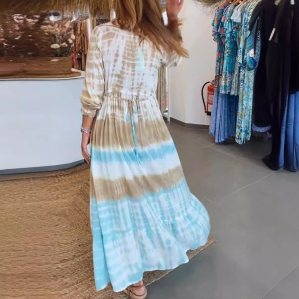 Dame afslappet strandkjole Stilla