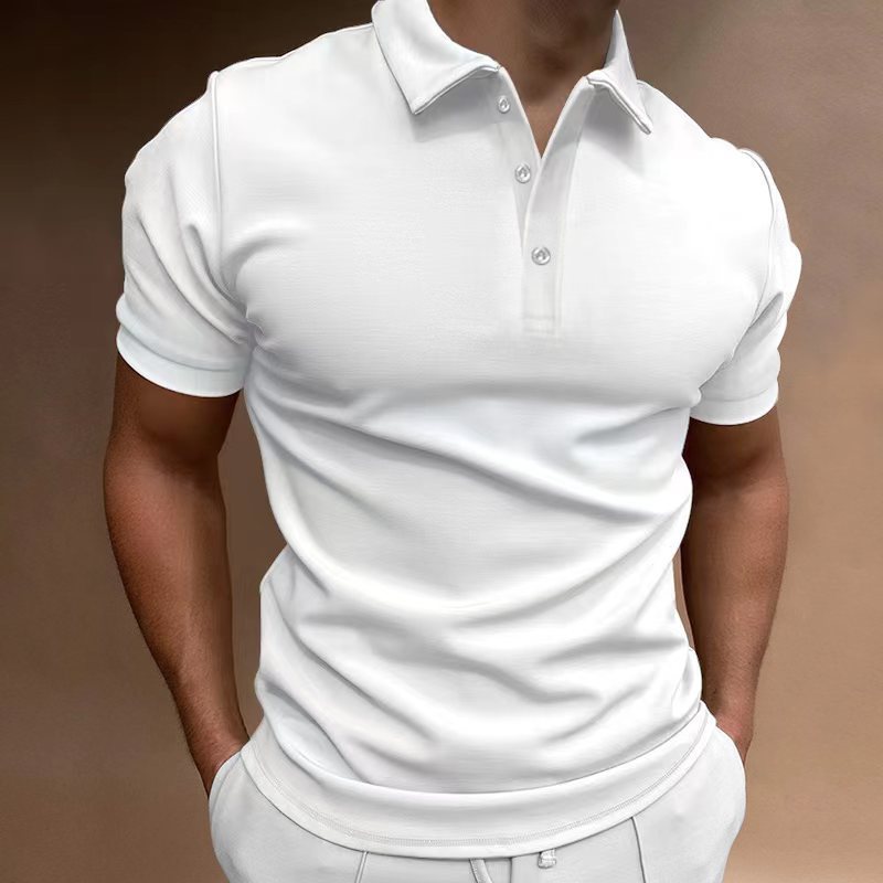 Herrer polo shirt med figursyet snit og åndbare egenskaber Stilla