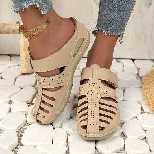 Dame Komfortable Sandaler med åndbare åbninger og justerbar rem Stilla