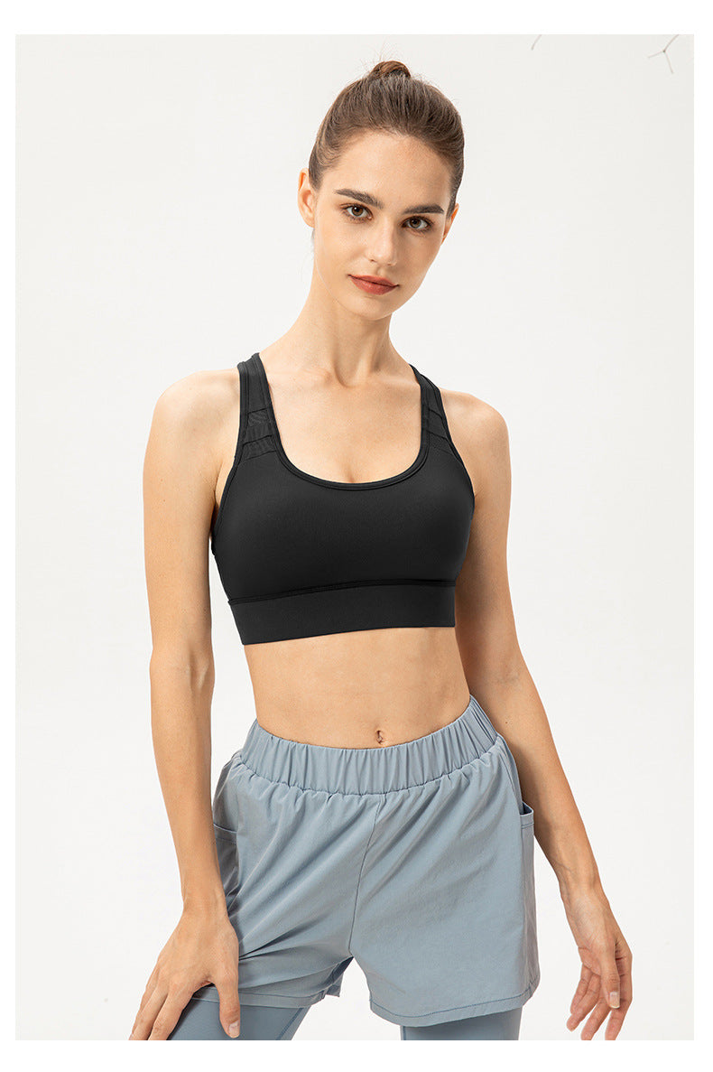 Stilla | Strength Én Delt Yoga Bh Justerbar Spænde Sportsveste, Stødabsorberende Løbe Træningsundertøj Til Kvinder