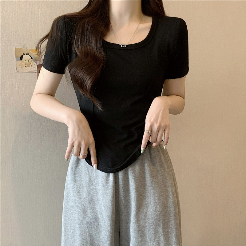 Femme Soft Stretch Korte ærmer T-Shirt Stilla