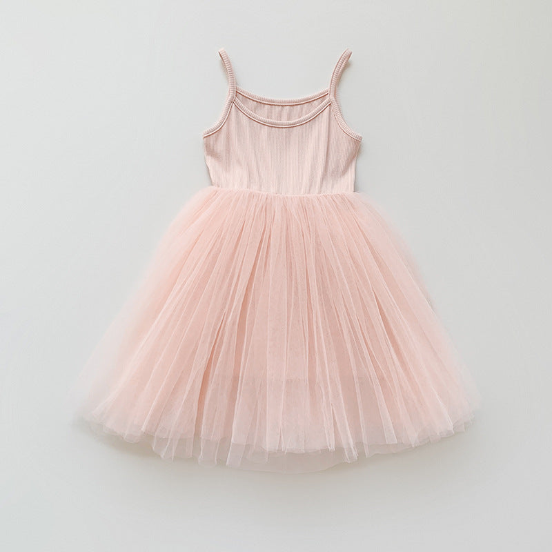Pige Tulle Skater Dansekjole Stilla