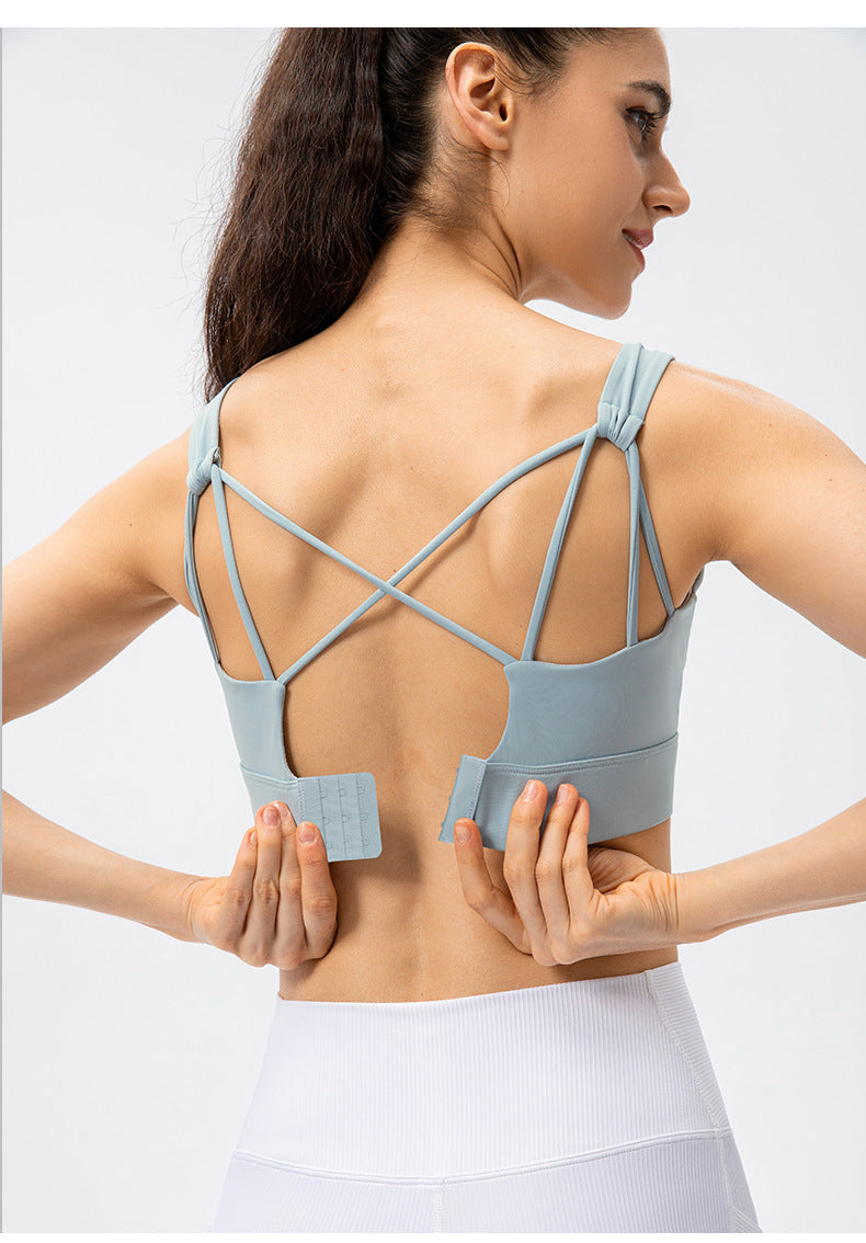 Stilla | Strength One Piece Sports Bra Fastkopplende Yoga Vest Med Spænde Og Stødabsorption for Kvinder