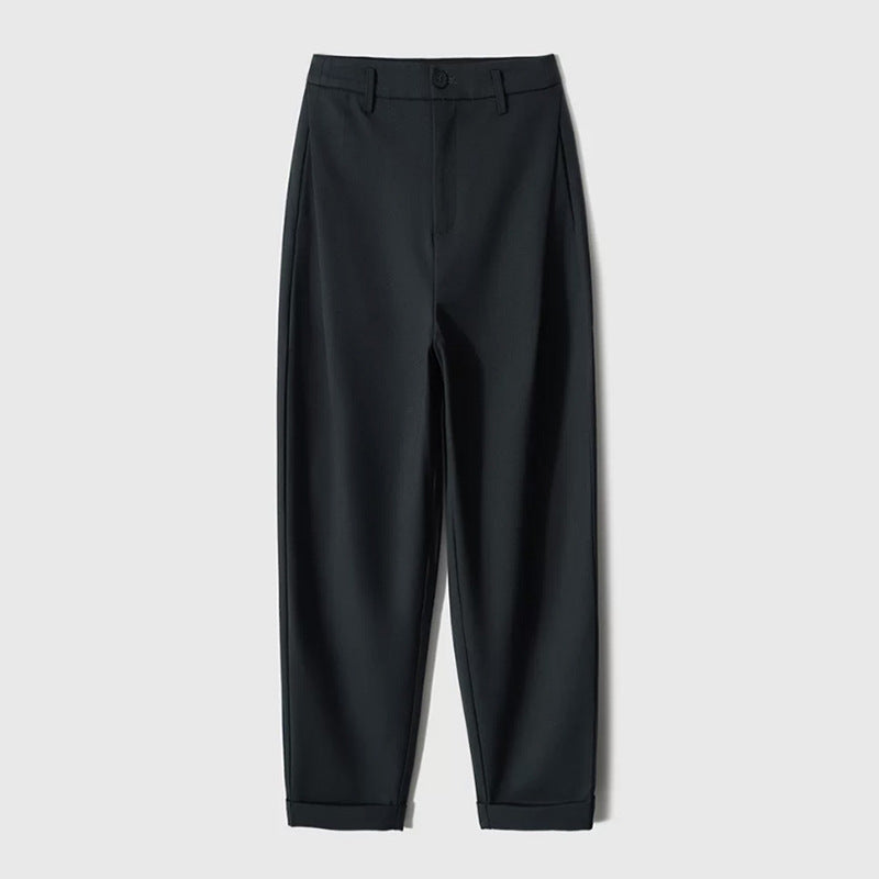 Dame elegant høj talje bukser med sidelomme detalje Stilla