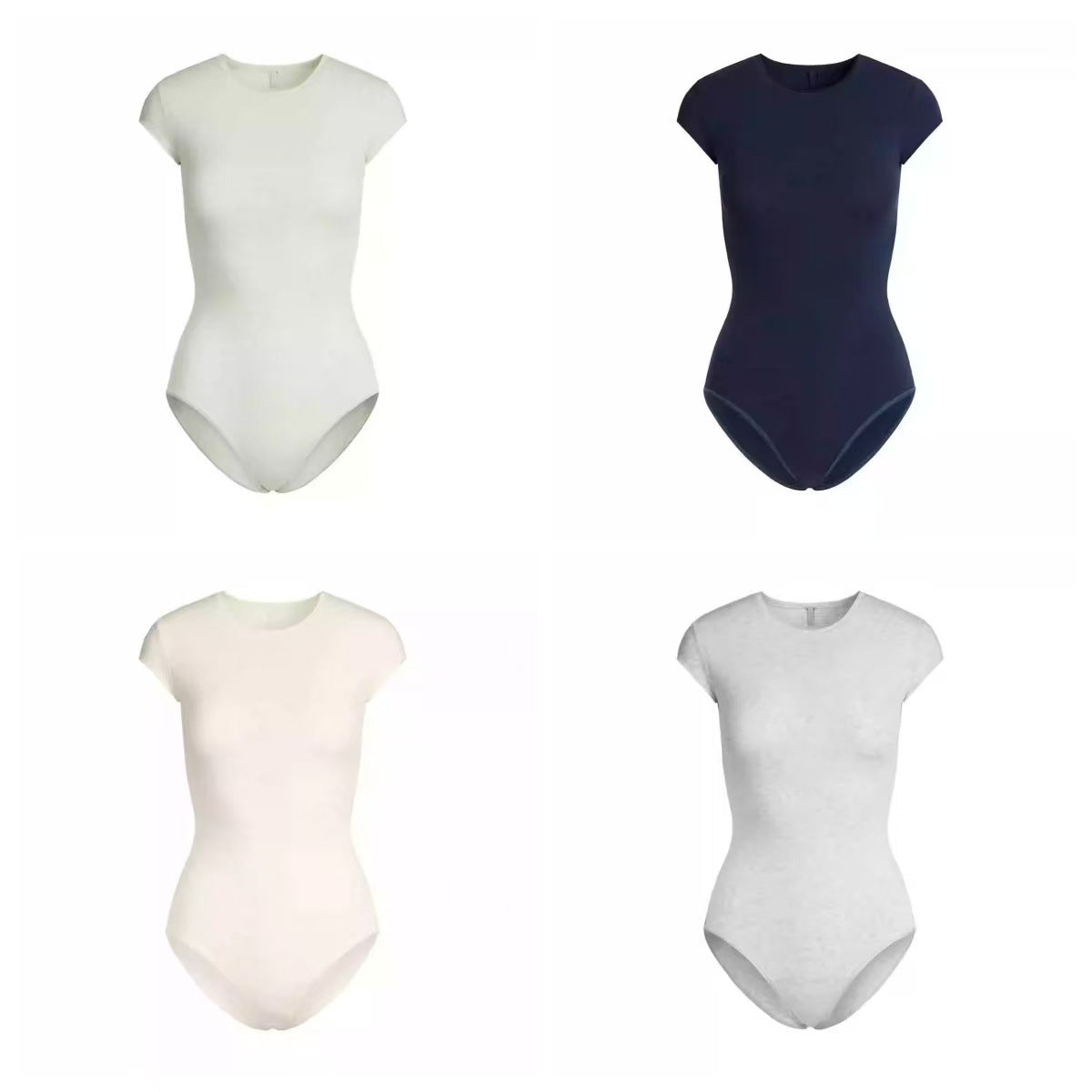 Dame Soft-Fit Kortærmet Bodysuit Stilla