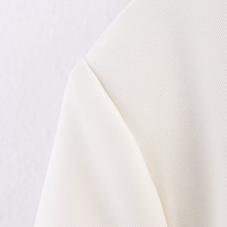 Dame elegant blazer med aftageligt halstørklæde Stilla