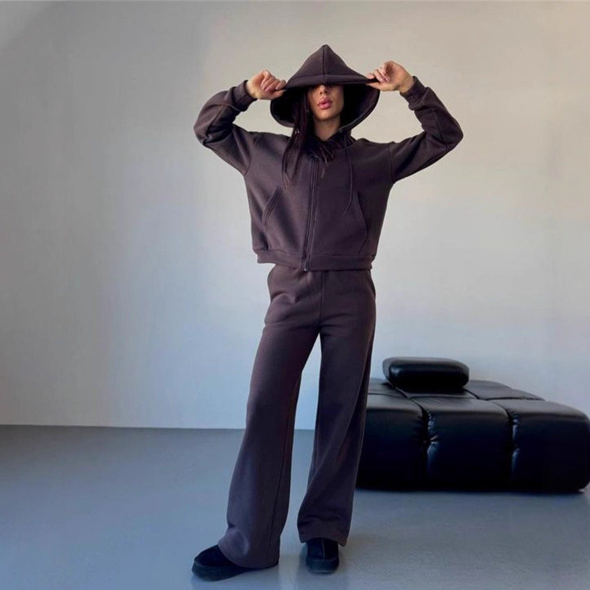 Dame afslappet hoodie jumpsuit Stilla