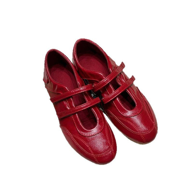 Dame Adskillige Dobbeltslids Casual Mary Jane Ballerinaer Stilla