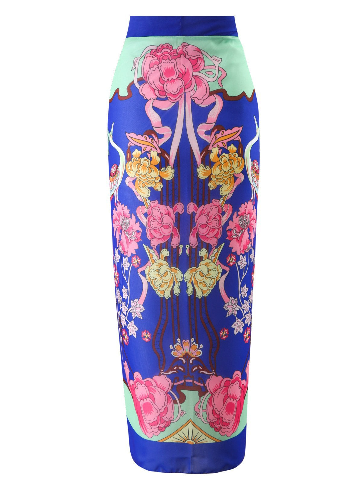 Dame eenstykke badedragt med passende indpakningsskørt Stilla