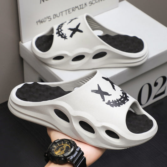 Dame Behagelige Slip-On Hjemmesko med skridsikker sål og åndbart design Stilla