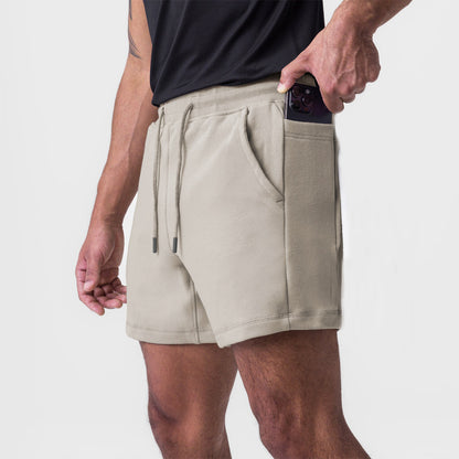Herrer Sportslige Cargo-Shorts med praktiske lommer og elastisk talje Stilla