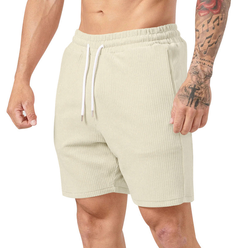 Herren casual sport shorts med elastisk talje og praktiske lommer Stilla