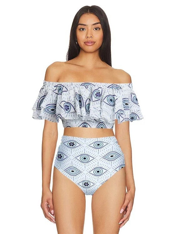 Dame Mode-Bikini Sæt med afslappet Maxi-Nederdel Stilla