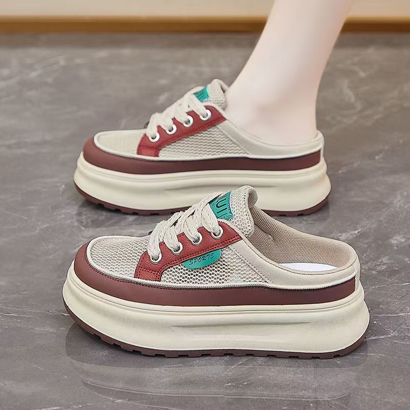 Dame behagelige sneaker med åndbart mesh-overmateriale og dämpende sål Stilla