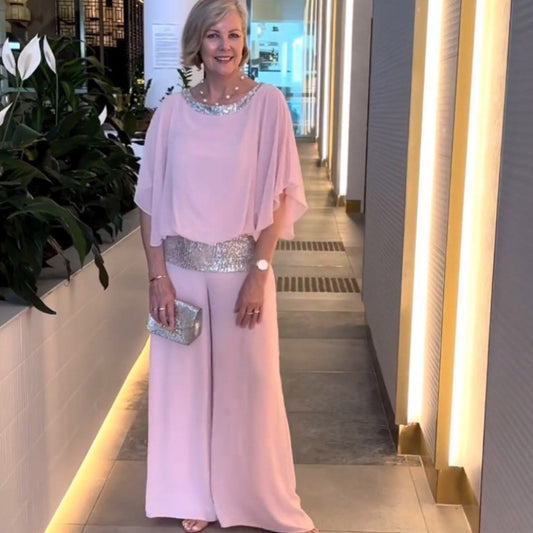 Dame Elegant Aften-Jumpsuit Stilla