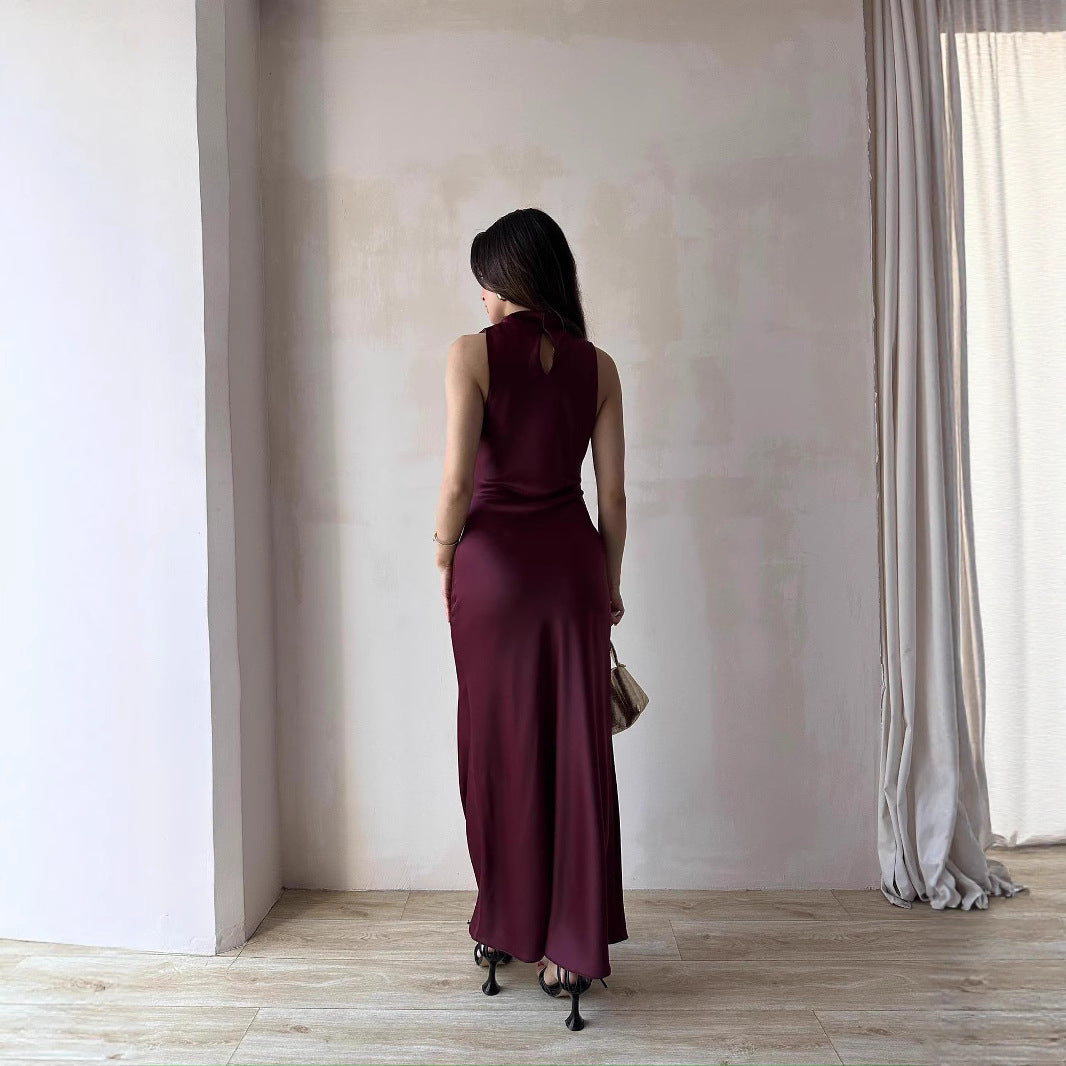 Dame Elegant Bodycon Maxikjole Stilla