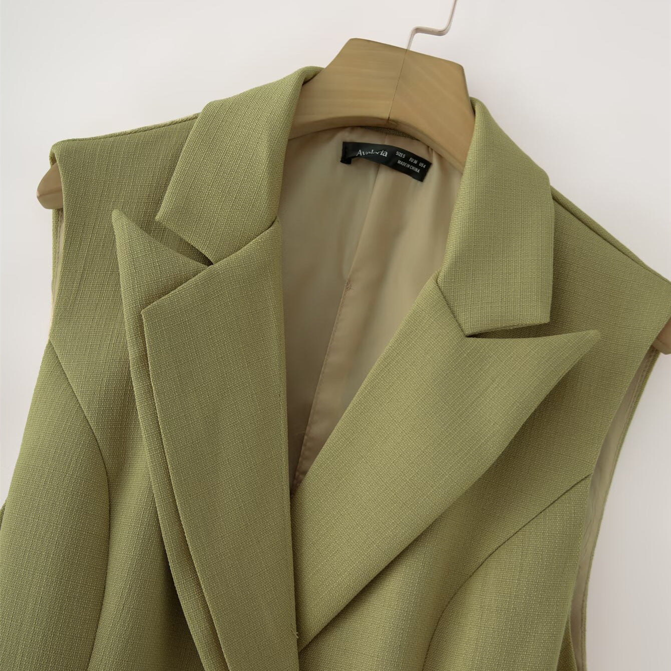 Dame vest med smal pasform og elegante lommer Stilla