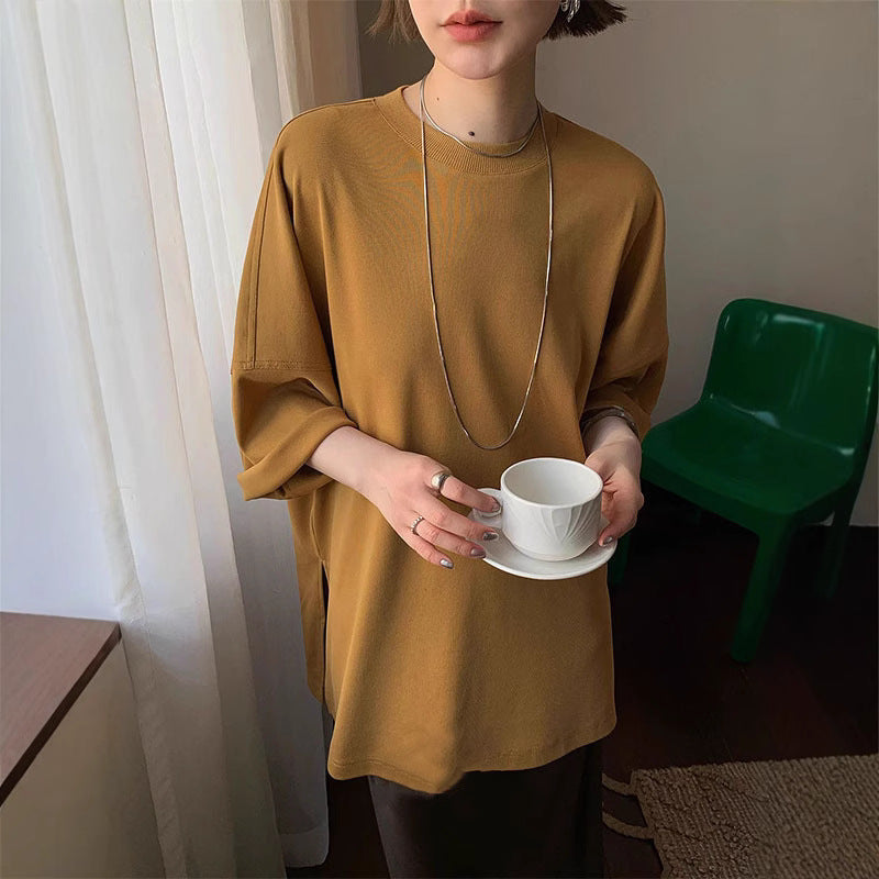 Dame afslappet oversized T-shirt Stilla