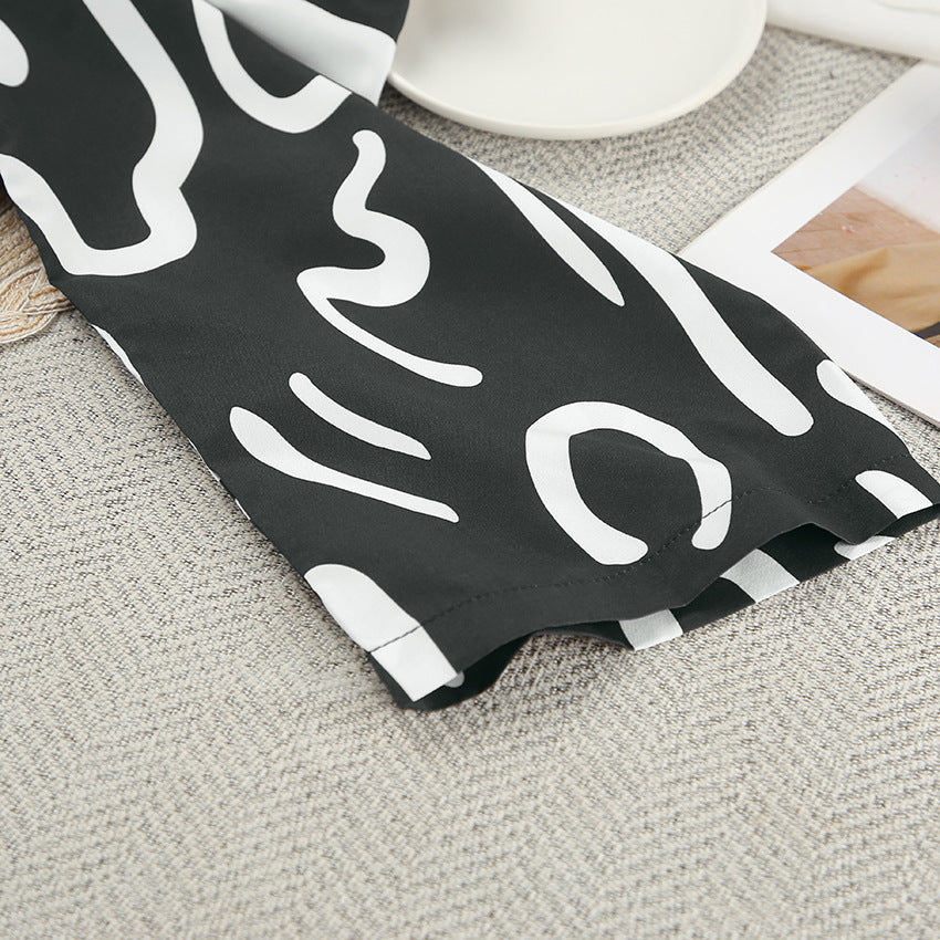 Dame designer fritidsdragt med elegant leopardmønster Stilla