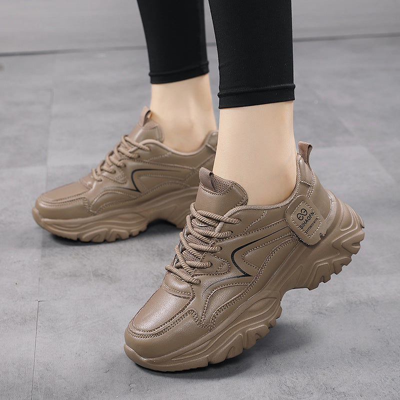 Dame Chunky Casual Sneakers med forbedret Dæmpning Stilla