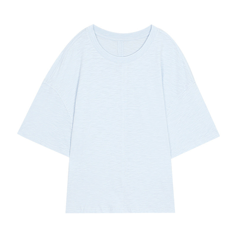 Dame afslappet oversized T-shirt med bred pasform og moderne design Stilla