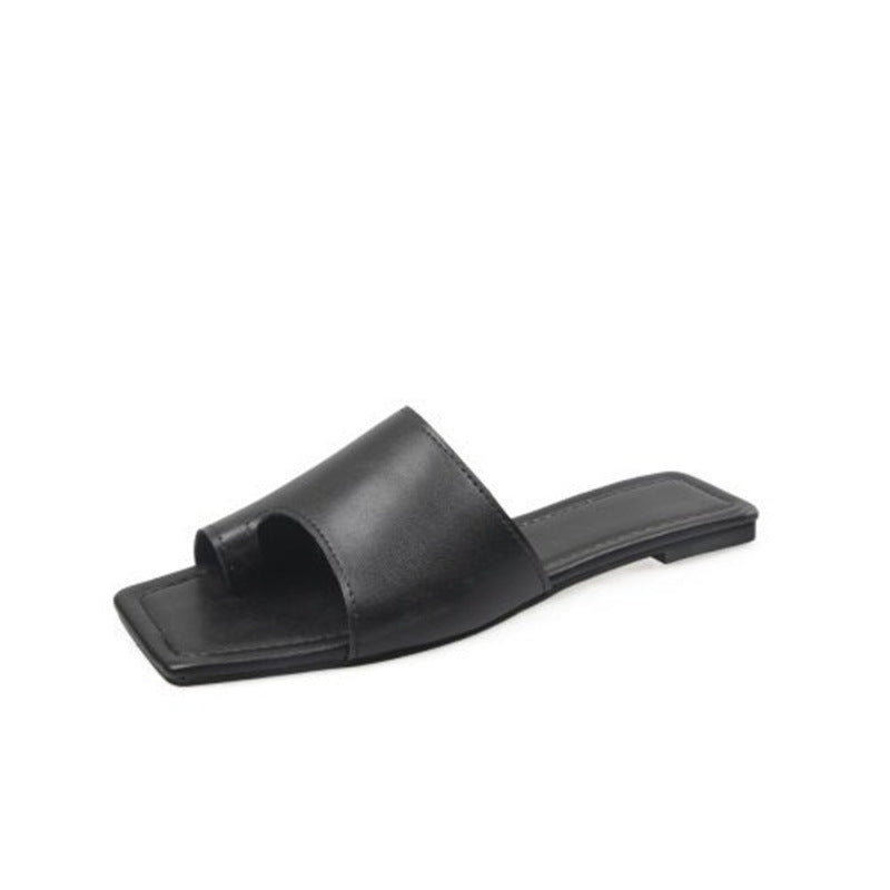 Dame åbne mules med elegant snit og komfortabel sål Stilla