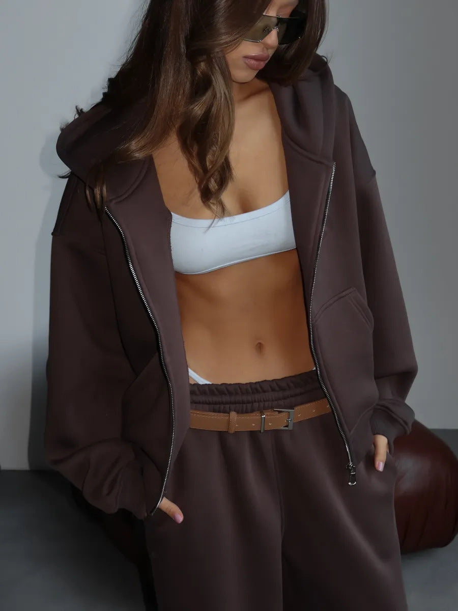 Dame afslappet og elegant hættejakke Stilla