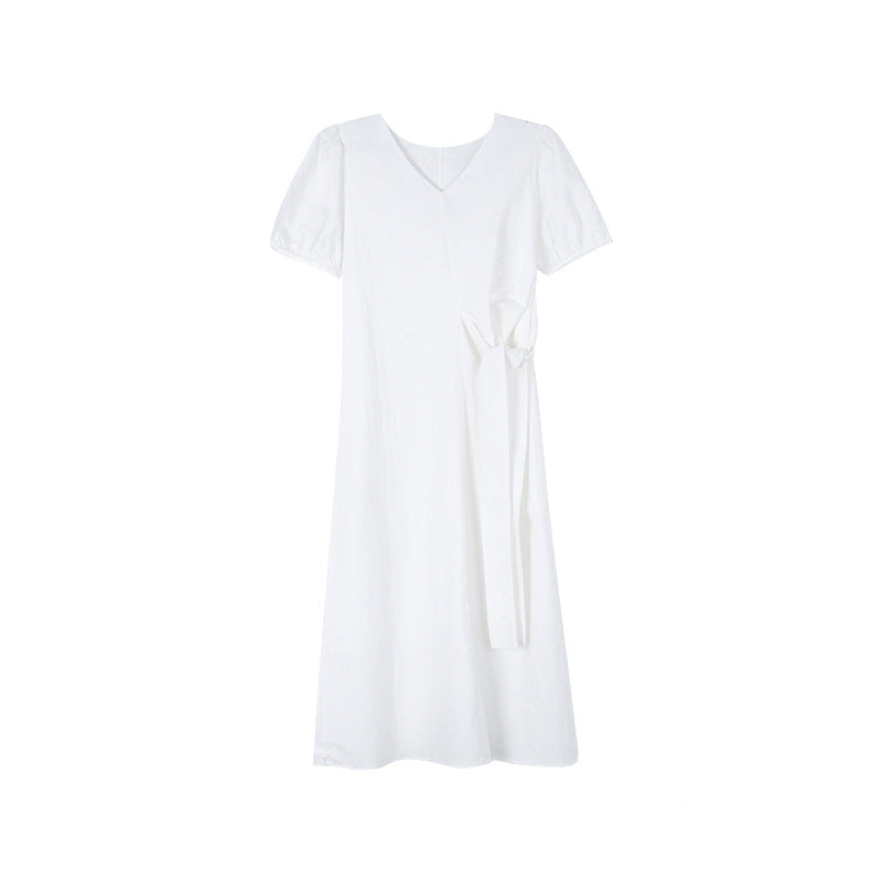 Dame afslappet middelalderkjole med voluminøse ærmer og taljerbar bælte Stilla