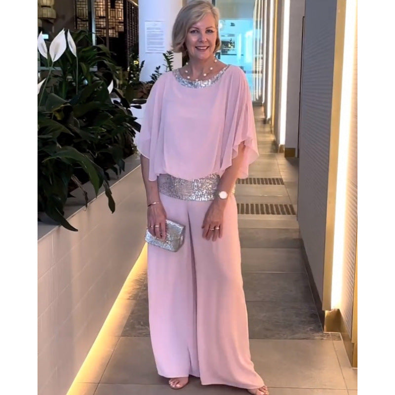Dame Elegant Aften-Jumpsuit Stilla