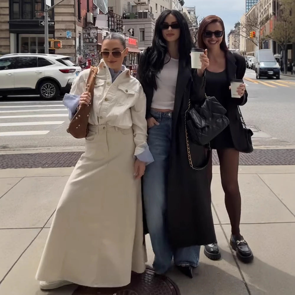 Dame Designer Håndtaske med dekorative Perl detaljer og unik skæring Stilla