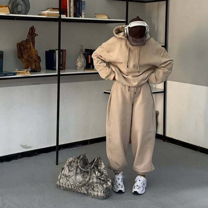 Dame afslappet oversized joggingdragt Stilla