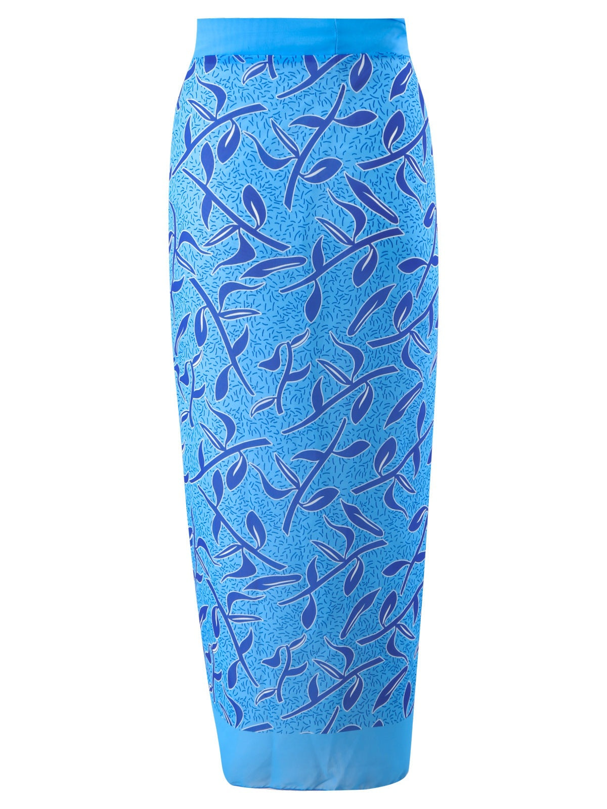 Dame elegant badedragt med unikt asymmetrisk design og matchende strand skirt Stilla