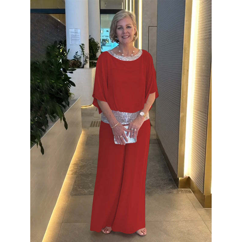 Dame Elegant Aften-Jumpsuit Stilla