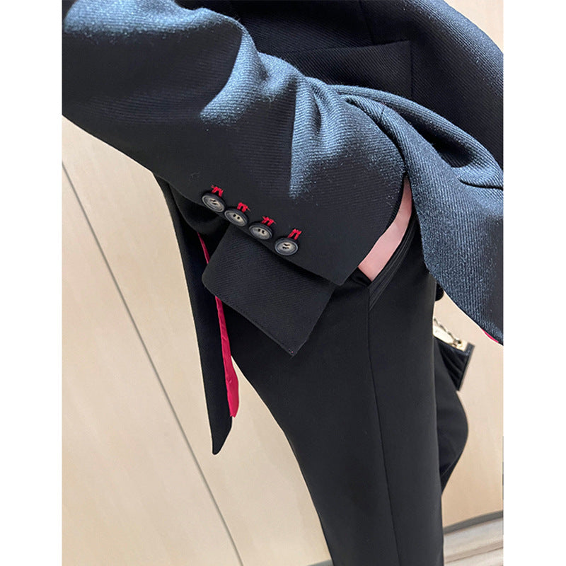 Dame elegant blazerjakke med dobbelknaplukning og feminin pasform Stilla