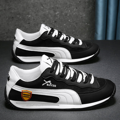 Herrer Sporty Sneakers med åndbar mesh-overflade og stødabsorberende sål Stilla