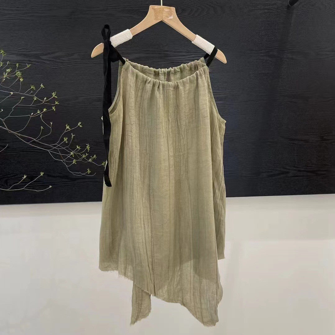 Dame Elegant Asymmetrisk Maxi-Nederdel Stilla